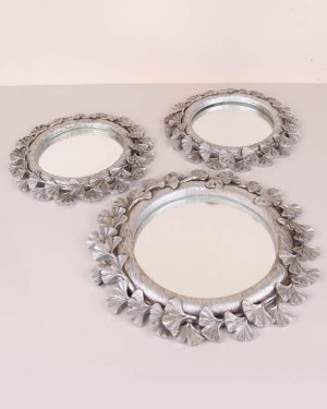 Üçlü Ayna Gümüş